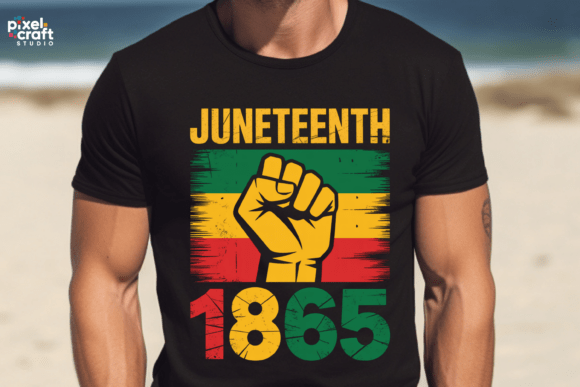 Juneteenth 1865 Freedom Fist PNG: A Design Asset for Impactful Visuals