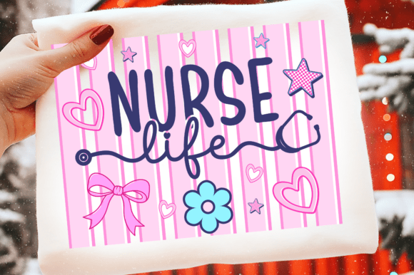 Nurse Life SVG: Retro Design for Modern Projects
