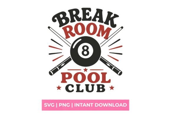 Unlock Creative Freedom with Break Room Pool Club SVG